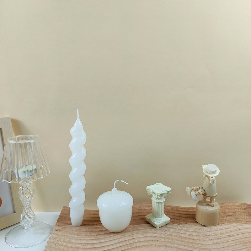 雄威螺旋杆蜡PC两瓣脱模量DIY蜡烛模高模具优惠易大蜡烛光洁模具