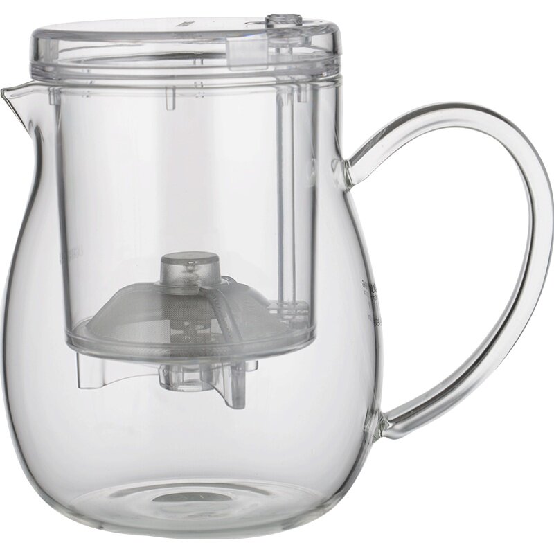 耐热玻璃家用过滤单人冲茶器