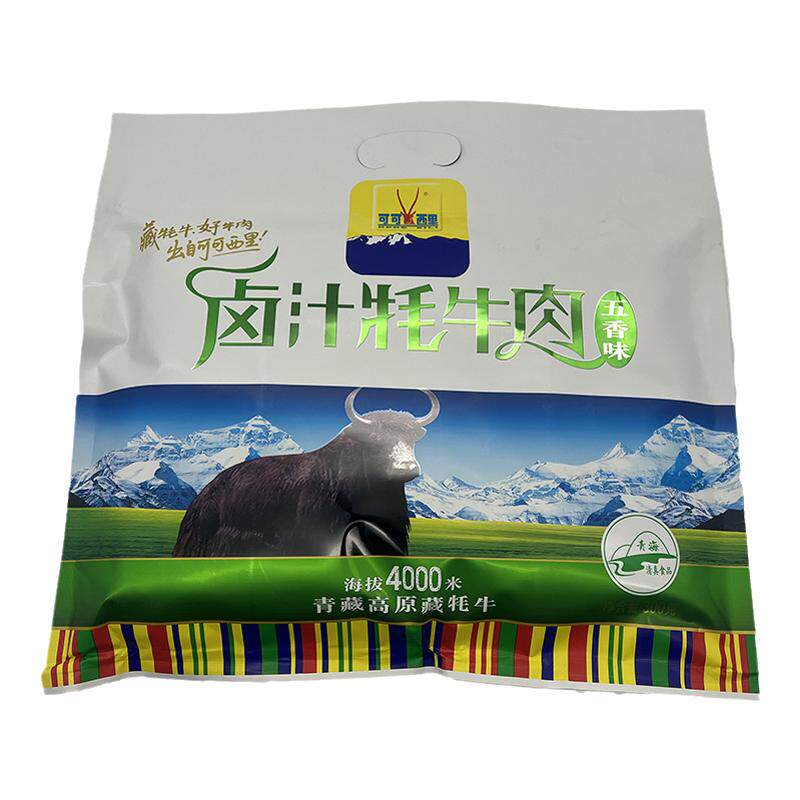可可西里藏式卤汁牦牛肉五香麻辣酱味青海西藏特产牛肉干小吃零食