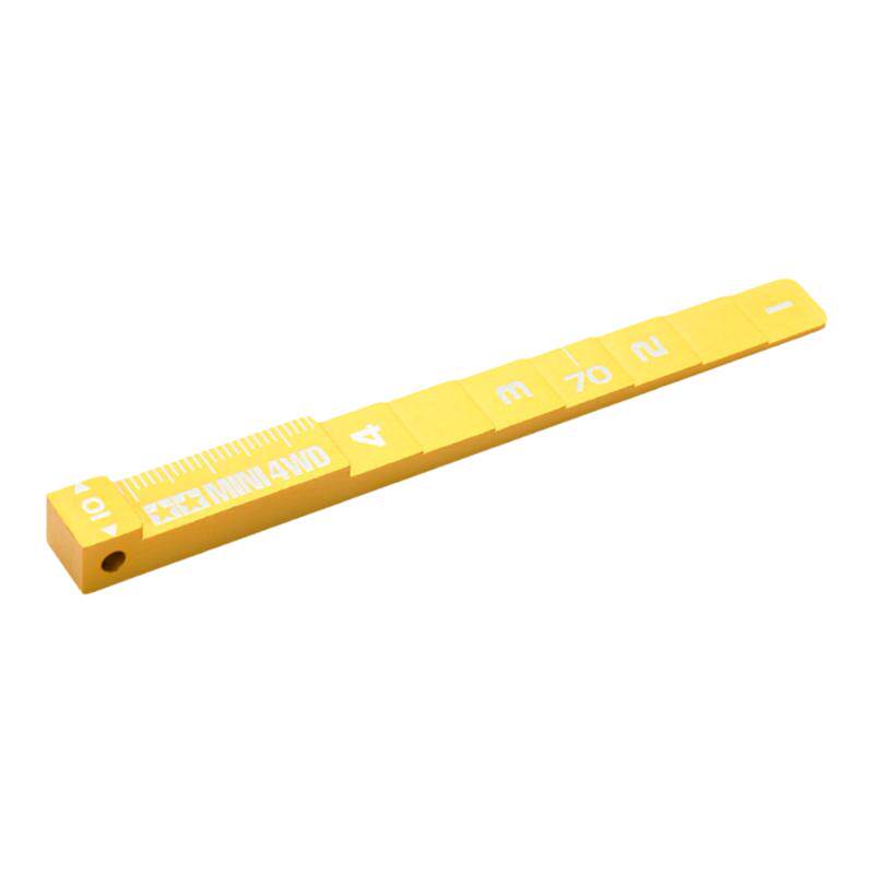 原装进口田宫模型工具金属四驱车调整检验尺 95300 95457