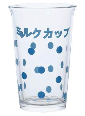 肆月小清新透明玻璃杯