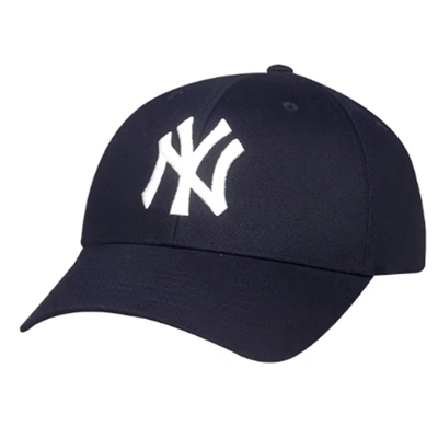 潮牌字母刺绣遮阳棒球帽硬顶MLB