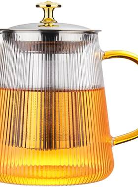 茶壶玻璃家用耐高温分离套装