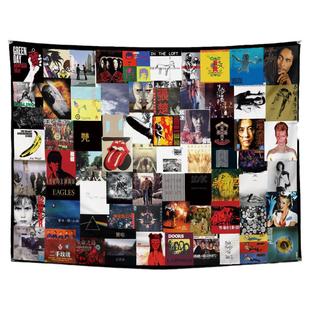 万能青年旅店音乐节酒吧民谣摇滚挂布装饰背景布宿舍应援大旗定制