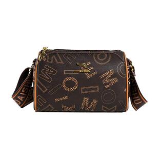 斜挎包女2025新款包包女士多层大容量印花小众高级感单肩包女小包