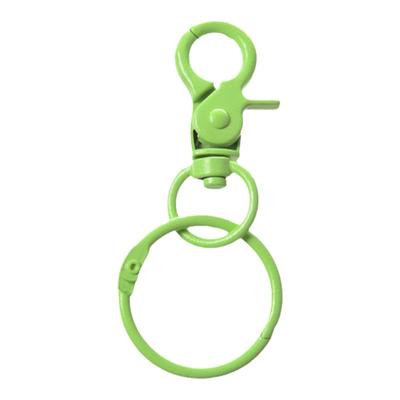 糖果色狗头钥匙扣好事橘色彩色