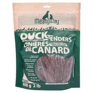 Meatyway爵宴鸭肉干908g/1.13kg鸡肉干磨牙训练成犬爵宴狗狗零食