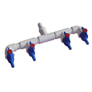 水族鱼缸增氧打气机泵多通孔气排分流调节管道接头分配器配件直销