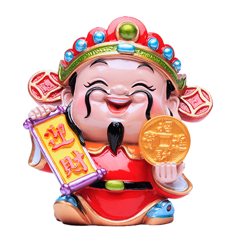 妙工坊财神摆件桌面招财肖战同款