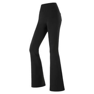 骆驼微喇叭鲨鱼裤女款秋季新款加绒保暖针织长裤休闲外穿阔腿裤子