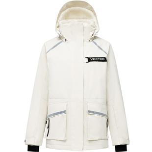 VECTOR玩可拓滑雪服外套女加棉上衣单双板滑雪裤2025套装男款