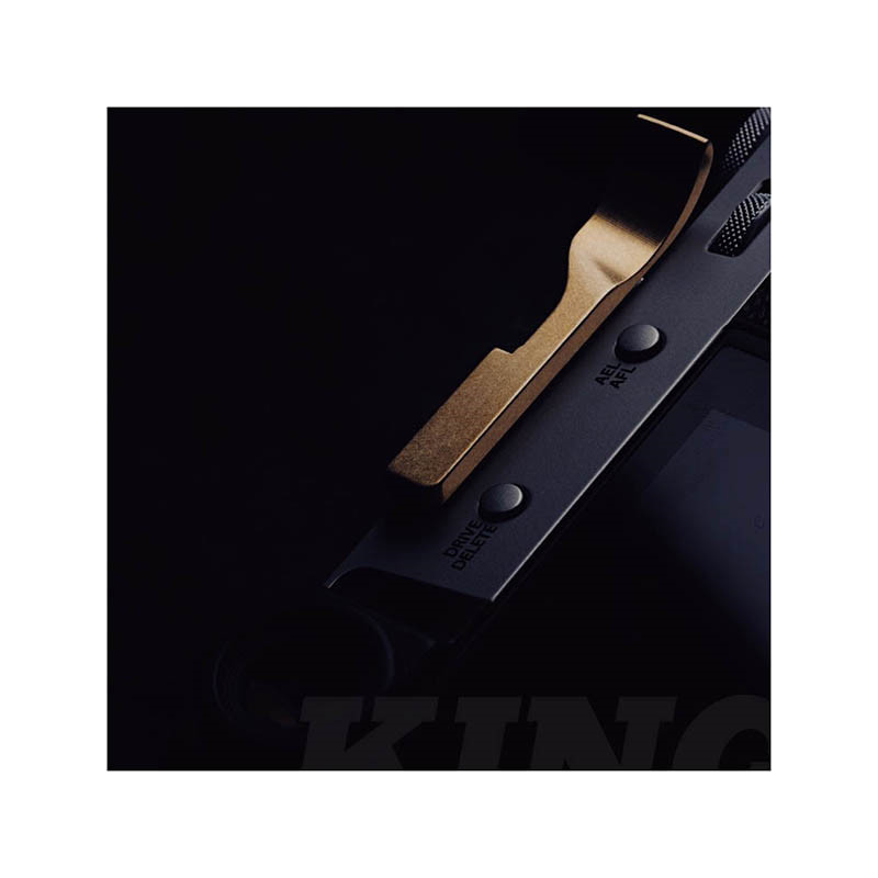 【King原创】富士通用复古木制热靴盖 X-Pro3 X100V XS10全系适配