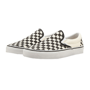 Vans范斯经典款Slip-on黑白棋盘格一脚蹬男女鞋帆布鞋VN-0EYEBWW