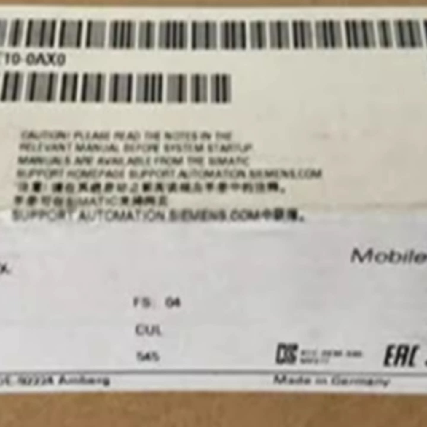 议价6AV6671-5AE10测试座