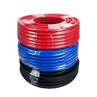 多功能PVC橡塑高压软管黑色红色蓝色耐磨耐压风炮/乙炔防爆管水管