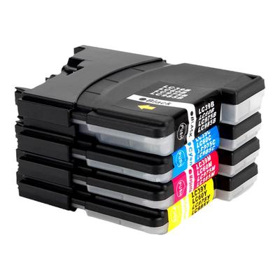 亿讯适用LC975BK兄弟MFC-J220 J265W J410 DCP-J125 J140W J315W J415W J515W brother喷墨打印机LC985BK墨盒