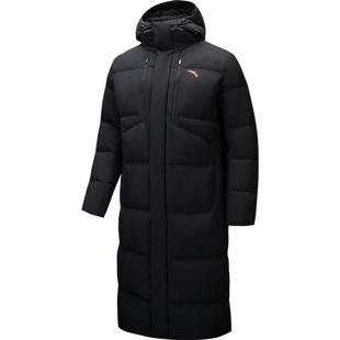 安踏六度芯羽绒服长款2025冬季新款加厚保暖体育生冬训KT羽绒外套