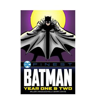 【预售】【DC FINEST】蝙蝠侠苐一年与第二年Batman: Year One & Two英文漫画进口原版书DC Comics平装Various