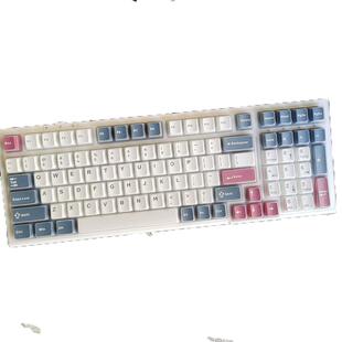 适用于狼蛛F99 F98机械键盘保护膜无线游戏台式机电脑按键防尘套凹凸垫罩透明硅胶全覆盖键位配件