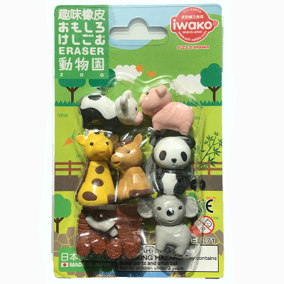 包邮日本iwako蛋糕甜品橡皮擦