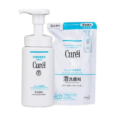 珂润温和氨基酸洗面奶洁面