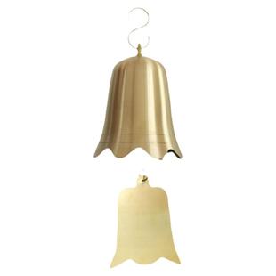 纯铜大号风铃寺庙宝塔屋檐铃铛寺院佛塔户外复古铜铃挂饰光面铜钟