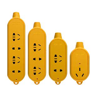 德力西插座 不带线排插无线高温阻燃扛摔耐压工程电源插排拖线板