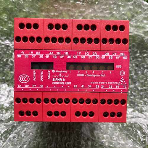 AB罗克韦尔SIPHA6 安全继电器控制单元 安全控制模块