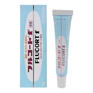日本进口FLUCORT湿疹膏田边三菱蚊虫叮咬抗菌止去根荨麻皮炎R