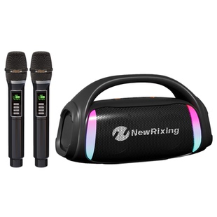 唱歌话筒音响一体麦克风户外k歌便携式大功率家庭ktv蓝牙音箱套装