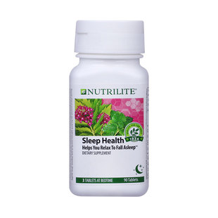 【美版】NUTRILITE 安利纽崔莱蛇麻草片睡眠片 舒缓神经90片/瓶
