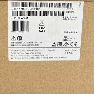 议价全新 西门子PLC控制器6ES7215-1BG40-0XB0 1215C 全新原装