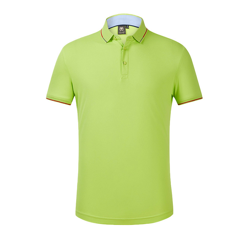 短袖T恤定制logo翻领POLO衫广告文化衫班服diy运动健身工作服定做
