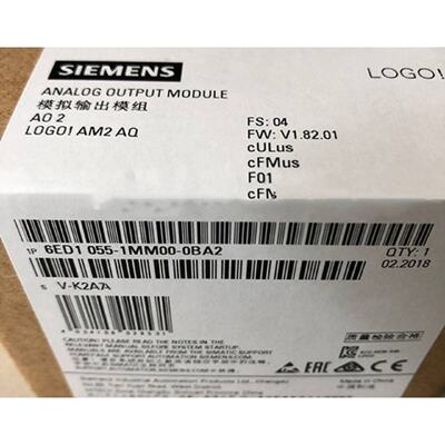 议价6ED1055-1MM00-0BA2 LOGO AM2 AQ 2模拟输出6ED10551MM000BA2