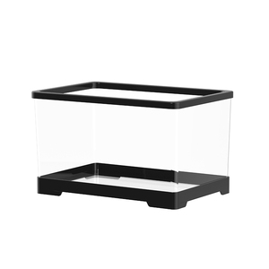 仓鼠笼子便宜大的亚克力透明金丝熊专用60基础笼兔子芦丁鸡饲养箱