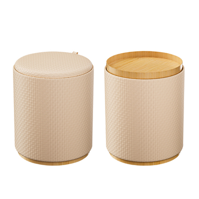 德国凯伦诗收纳储物凳多功能皮墩