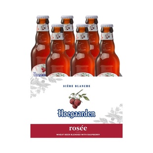 【U先派样】福佳玫瑰红248ml*6瓶果味啤酒精酿果啤比利时风味尝鲜