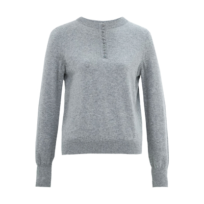 HONRN/红人圆领山羊绒羊毛针织衫