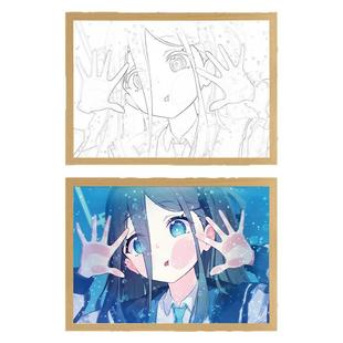 蔚碧蓝档案周边手办白洲梓空琦日奈星野天童爱丽丝礼物小夜灯光画