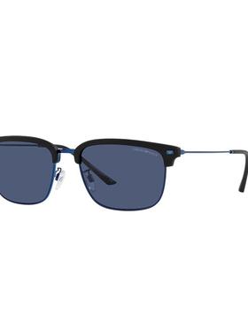 阿玛尼防紫外线太阳镜街拍男