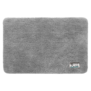 大江卫生间吸水地垫洗手间门口脚垫加厚地毯厕所浴室防滑家用垫子