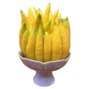 云南佛手柑特大鲜果天然香薰新年装饰观赏摆件室内盆栽香橼佛手果