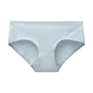 3件|蕉内银皮311S女士内裤三角裤大码短裤红色不夹纯棉透气裆新款