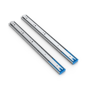 HIGOLD/悍高 抽屉轨道不锈钢三节轨阻尼缓冲静音导轨五金配件滑轨