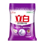 立白超洁薰衣香洗衣粉1kg薰衣草香3倍洁净力易漂无残留持久留香
