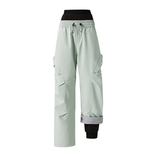 三合一冲锋裤男女东北哈尔滨加绒防水滑雪零下40度防风防寒装备