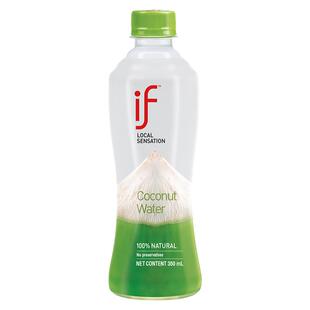 泰国进口if椰子水旗舰店同款孕妇专用果汁百分百纯椰汁水椰青饮料