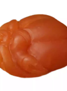 云南保山南红无优化玛瑙福瓜挂件