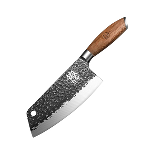 龙泉菜刀家用手工锻打斩切刀具大全锋利切肉刀女士切片刀厨师专用