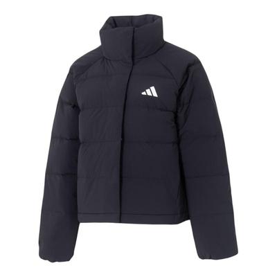 阿迪达斯官方正品羽绒服女25冬季新款运动羽绒外套女士宽松面包服